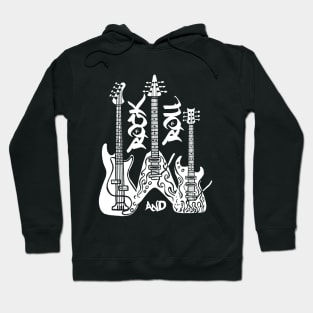Rock and roll, electric guitars, music lover. Hoodie